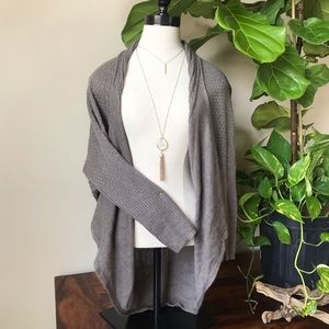 Lightweight Taupe Cardigan